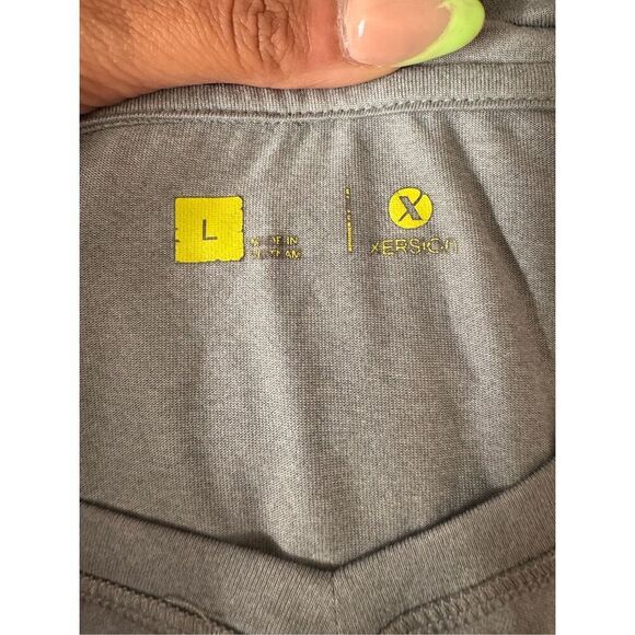 XERSION gray blouse size large - Picture 5 of 7